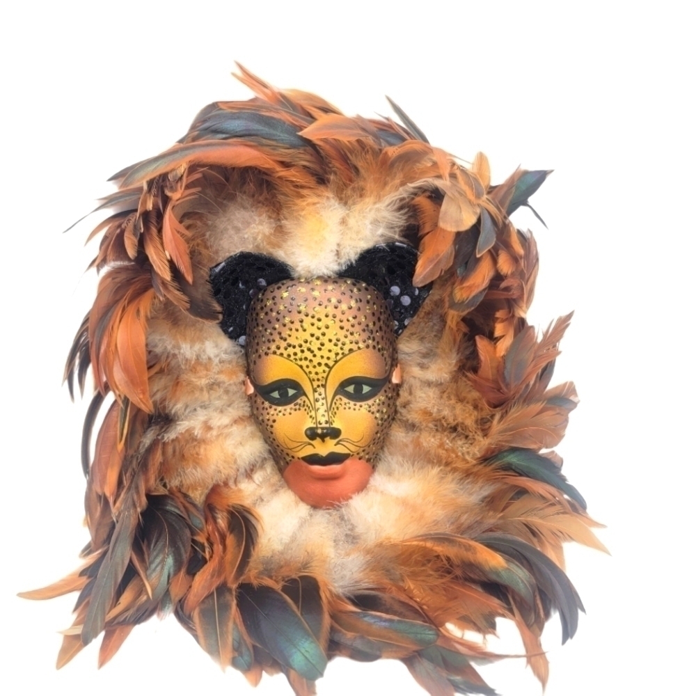 CERAMIC Ladies Animal Face Mask